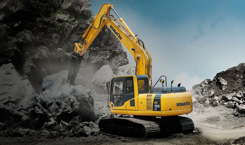 UT Launching Eco-Smart Excavator Komatsu PC195LC-8