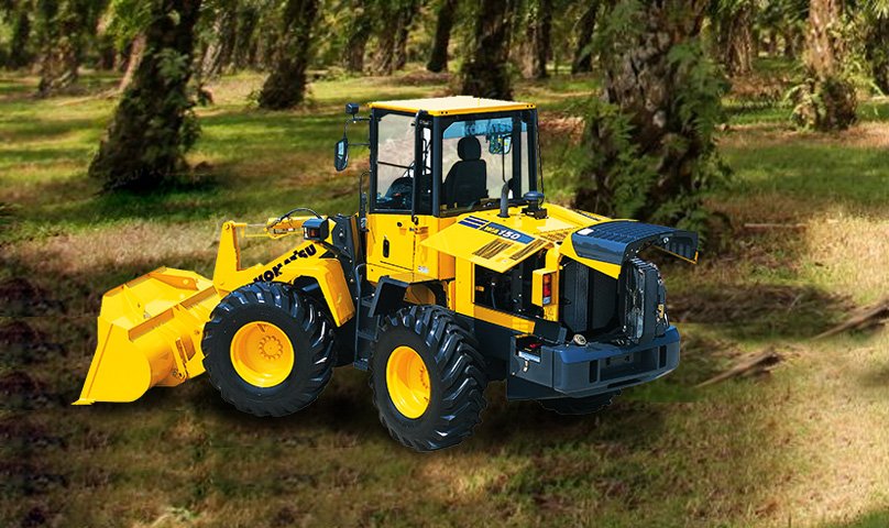 Komatsu wheel Loader WA150-5- Present the Latest Technology