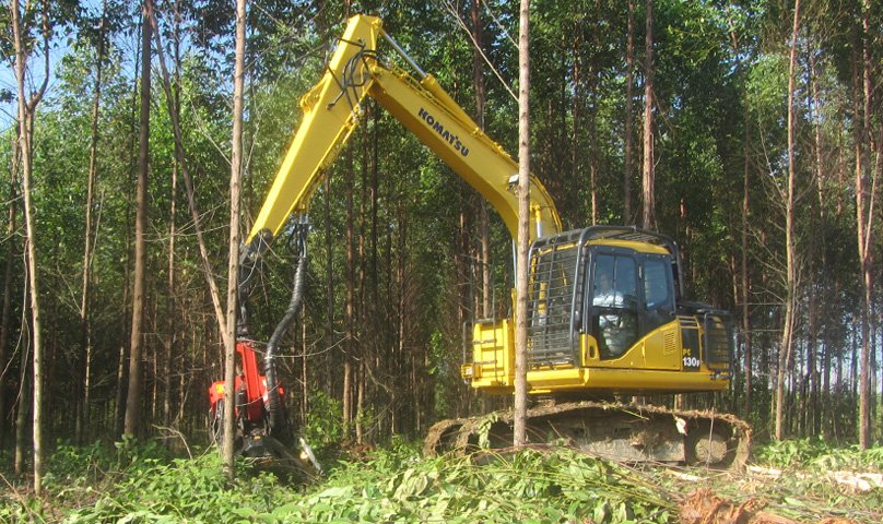Komatsu PC130F-7: Enhance Customers Businesses Thru its Best Applications for Forestry
