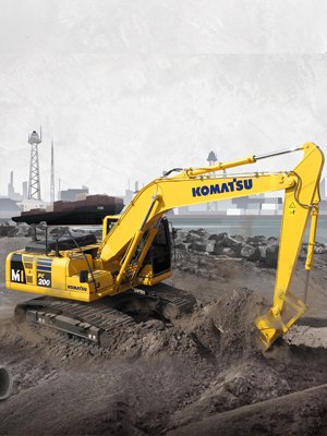 Komatsu PC200-8M1: The Real Construction Worker Pilihan Tepat Untuk Konstruksi Bandara dan Pelabuhan