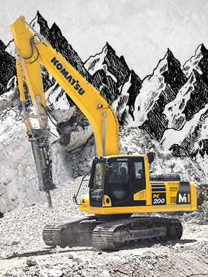 Komatsu PC200-8M1: The Real Construction Worker Solusi Tepat Bagi Bisnis Quarry