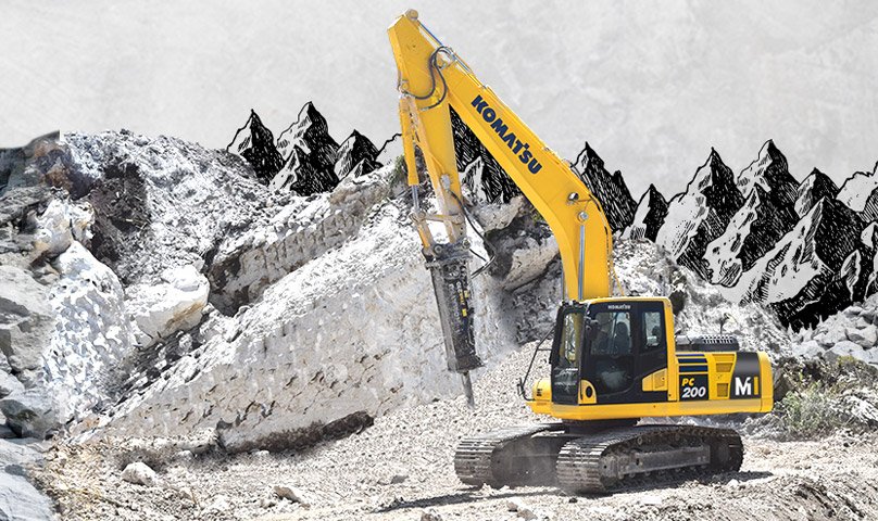 (Indonesia) Komatsu PC200-8M1: The Real Construction Worker Solusi Tepat Bagi Bisnis Quarry