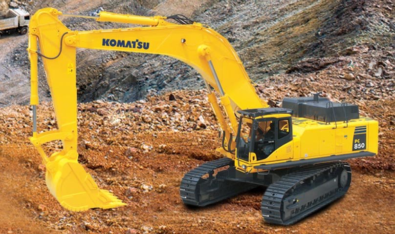 Komatsu PC850-8R1: Produktifitas Tinggi dan Ketangguhan Ada Ditangan Anda