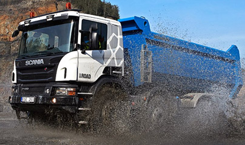SCANIA P360CB-6x4 & SCANIA P410CB-8x4 New Tough Off-Road Scania Trucks