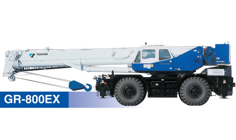 Tadano Rough Terrain Crane GR800-EX