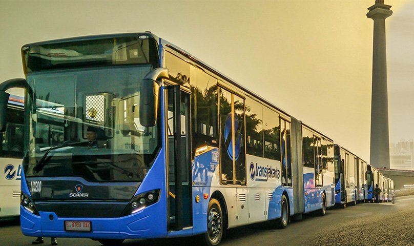 Scania's Euro Gas Engine Present To Against Jakarta Pollution