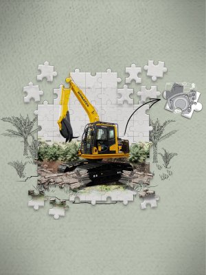 Komatsu PC135F-10M0: More Efficient & Reliable in the Forestry Sector