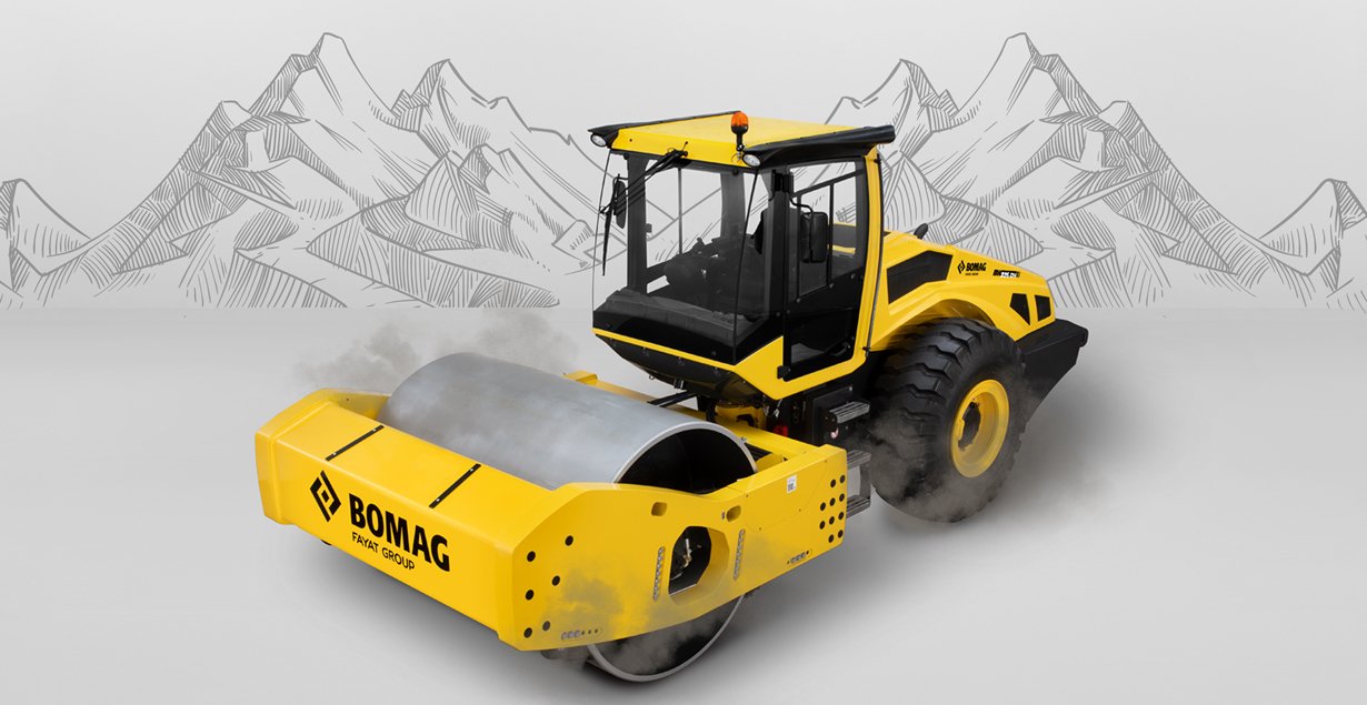 Bomag Single Drum Roller: Efektif dan Efisien untuk Konstruksi Jalan Tambang