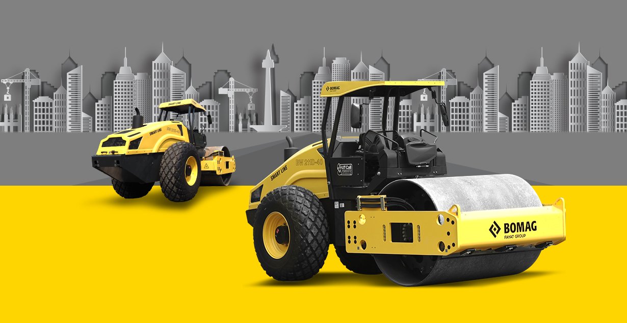 The Greatness of Bomag’s 10-Ton-Single Drum Roller BW211D-40