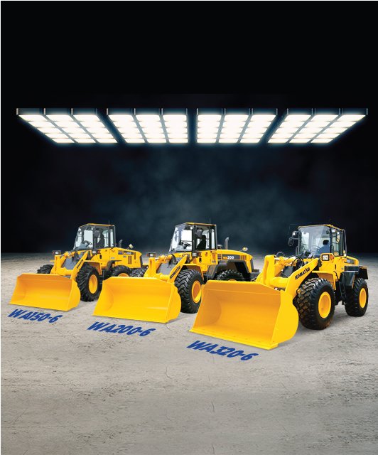 Welcoming the Komatsu's New Family of Small Wheel Loaders: WA150-6, WA200-6, WA320-6