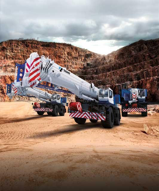 Complete Types of Tadano Cranes Only at United Tractors