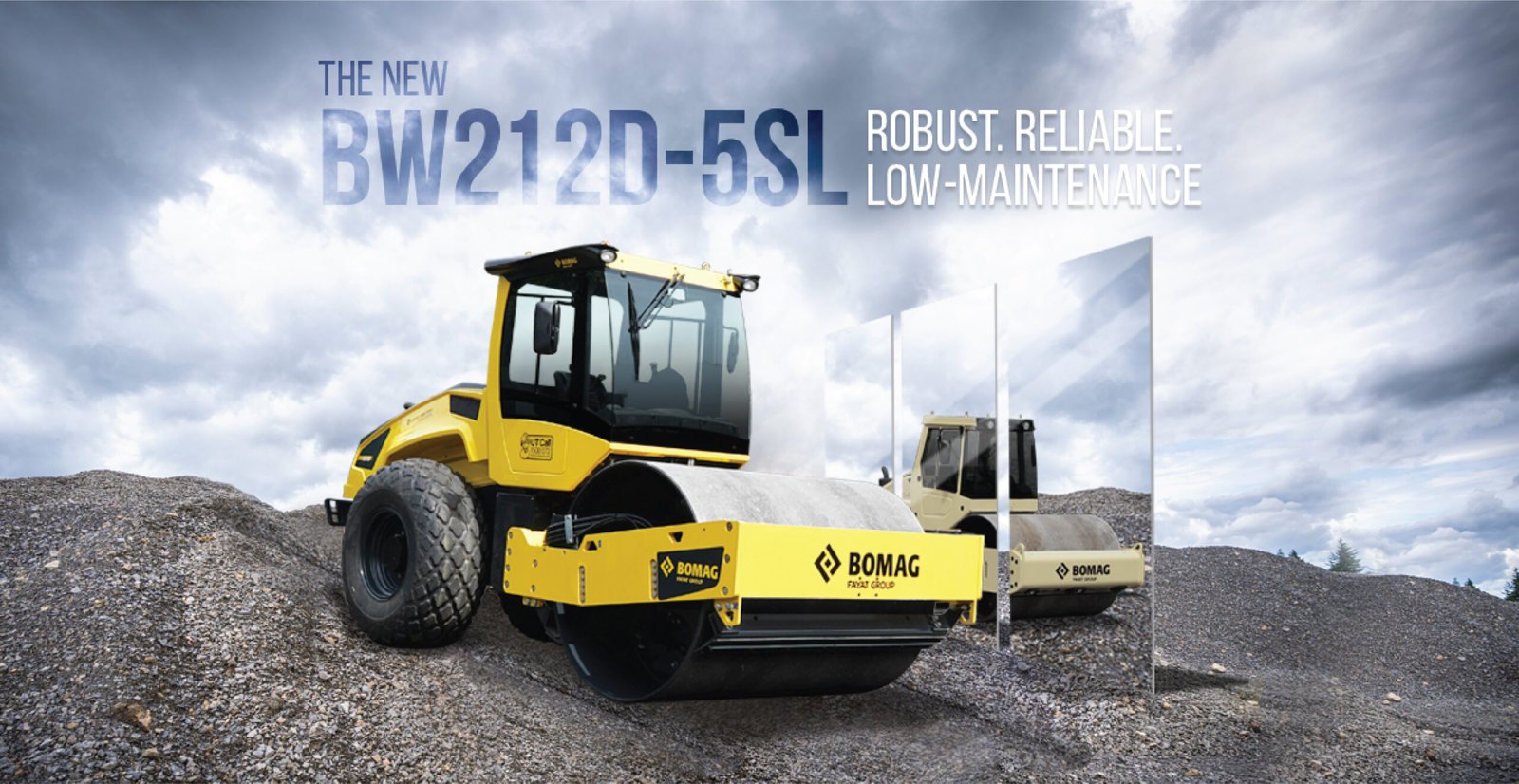 (Indonesia) Bomag BW212D-5SL: Generasi Terbaru Single Drum Roller Kelas 11 Ton