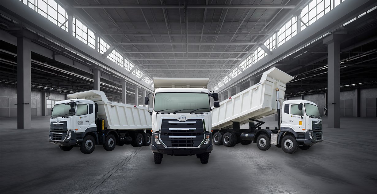 Selling UD Trucks CGE37084R, 41 Ton Capacity Dump Truck