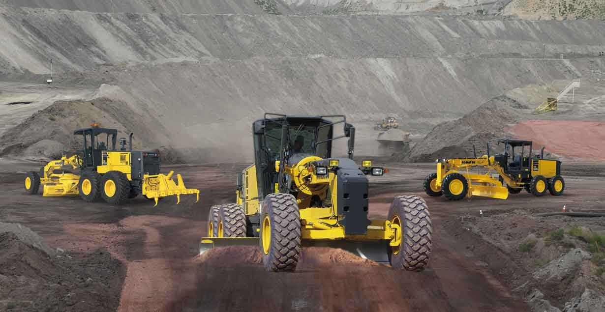 5 Model Motor Grader Komatsu dengan Spesifikasinya