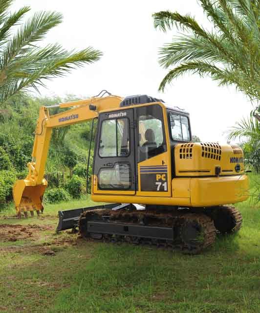 4 Reasons Why the Komatsu PC71-7 is Easy to Maintain