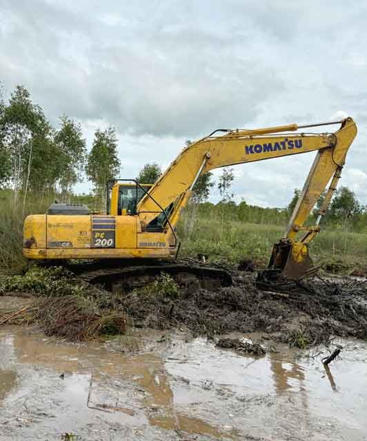 Peran Alat Berat Food Estate di Program Pangan Indonesia