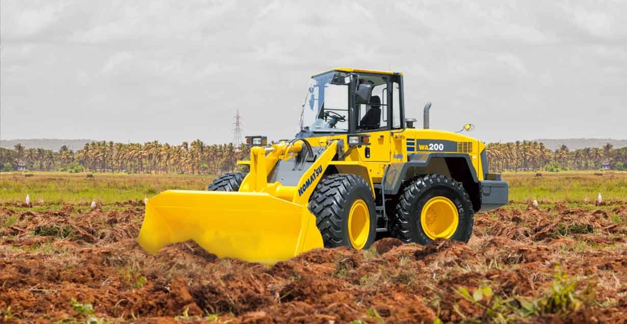 Fungsi Wheel Loader dalam Proyek Food Estate di Indonesia L