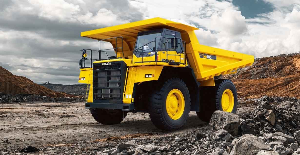 Komatsu HD785 7 Truk Off Road Ampuh Angkut Material L