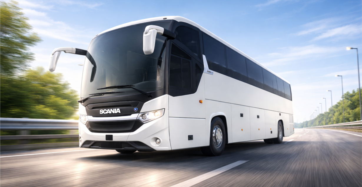 Scania K360 - Bus Coach Populer untuk Bus Pariwisata & AKAP