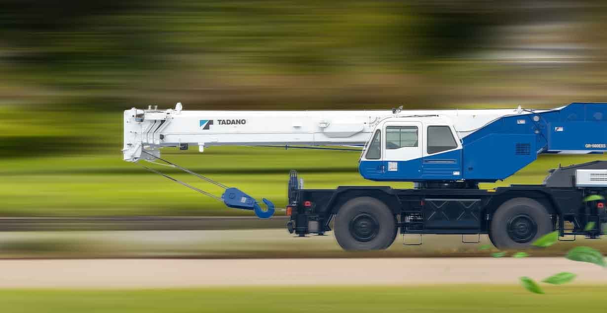 GR-500EXS: Mobile Crane Ramah Lingkungan Berkapasitas 50 Ton