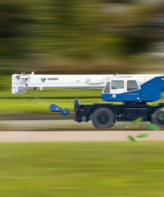GR-500EXS: Mobile Crane Ramah Lingkungan Berkapasitas 50 Ton