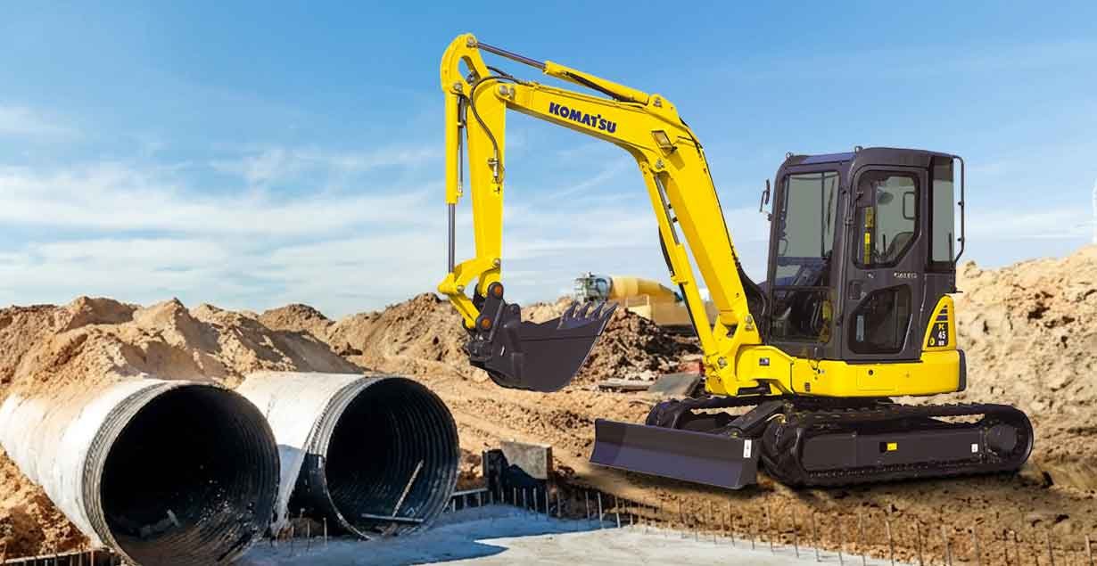 PC45MR-3: Excavator Mini Mampu Selesaikan Pekerjaan Rumit